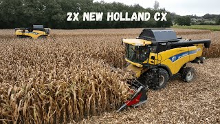 🌽Récolte de maïs🟡 FULL New Holland🔵