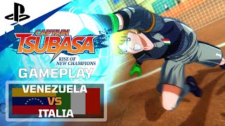 VENEZUELA 🇻🇪 vs 🇮🇹 ITALIA Captain Tsubasa Rise Of New Champions | PS5 2K