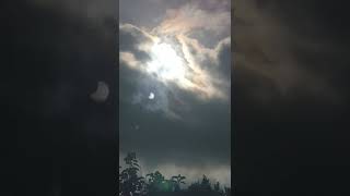 Hamburg Germany Partielle Sonnenfinsternis Penumbral Solar Eclipse 10 min ago