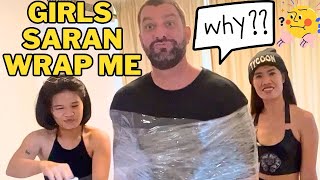 Thai Girls Twerking in My Hotel & Saran Wrap ME! Thailand