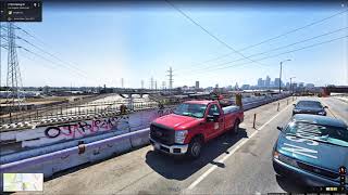 The Los Angeles River in Streetview Pics