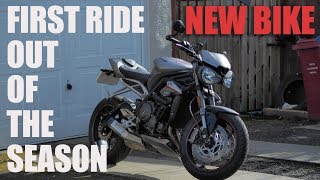 New Bike & First Season Ride out