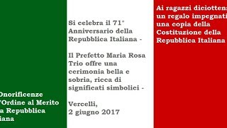 Vercelli   2 giugno 2017