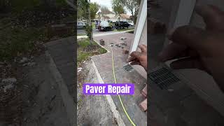 Paver Repair #pressurewashing #home #diy #entrepreneur #fypシ #paversealing #fyp