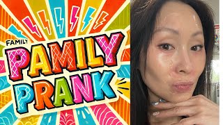 Family skin peeling prank!