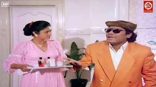 हाय डार्लिंग मुझे बहुत भूख लगी है मुझे कुछ दे दो | जॉनी लीवर कॉमेडी सीन | Johnny Lever, Aruna Irani