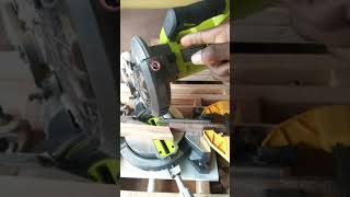 How to use a Miter saw #shorts