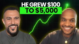 How a Beginner Trader Turned $100 into $5,000 Trading One Hour a Day