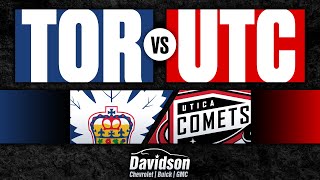 Utica Comets vs. Toronto Marlies | April 7th, 2023