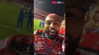 GABIGOL ZUANDO O THIAGO GALHARDO