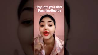 DARK FEMININE ENERGY #darkfeminineenergy #femininepower #confidence