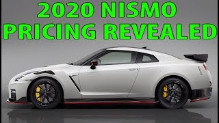 2020 Nissan GTR Pricing for Nismo, 50th anniversary & Track edition Revealed