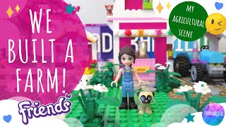 We built a Farm! Lego Friends agricultural scene