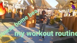 My workout routine