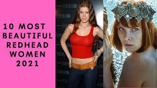 10 Most Beautiful Redhead Celebrities