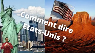 Comment dire "Etats-Unis" en chinois ?