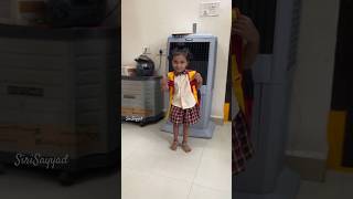 First day of school 🏫 #ytshorts #shorts #sirisayyad #school #viral #trending