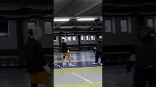 Foil fencing mental lesson from coach Gàbor Fekete