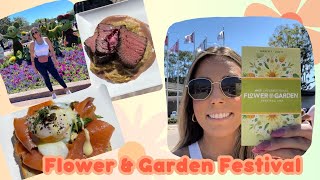 Flower and Garden Festival First Impression | Smelling and Eating Around the World!