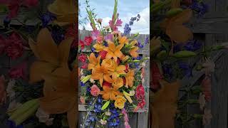 funeral flower Berkshire NY florist Darlene's Flowers