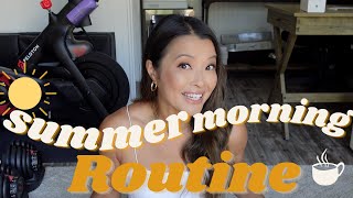 MY PRODUCTIVE SUMMER MORNING ROUTINES 2021 | MOM OF 3