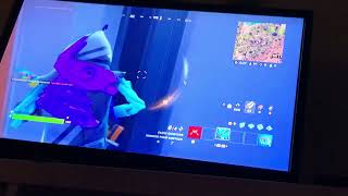 I did a challenge in fortnite