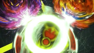 HYBRID STADIUM EXHIBITION MATCH | Beyblade Burst DB Episode 40