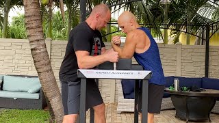 Deny Montana Armwrestling Training July 2020