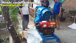 Mesin cacah kompos | mesin rajang bahan kompos | mesin kompos