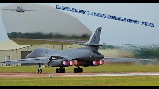 The Bones going home (B-1B Bombers departing RAF Fairford) June 2023