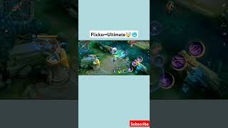 Flicker+Ultimate 🤯|| #viral #mobilelegends  #shorts #music