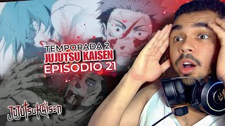 MAHITO FOI HUMILHADO! JUJUTSU KAISEN EP 21 TEMPORADA 2 - React