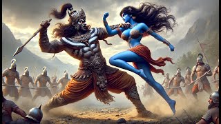 Alambusha, the Yakshini of War vs Ghatotkacha: A Fierce Battle in the Mahabharata