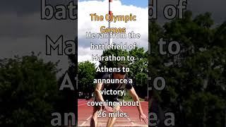 The Marathon's Ancient Greek Origin Story #shorts #facts #didyouknow #olympicgames  #Olympics