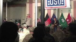 Trace Adkins Honky Tonk Badonkadonk USO Kabul, AFG