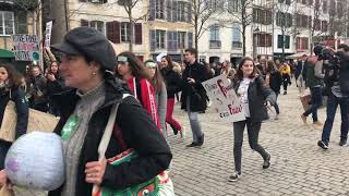 Grève mondiale des lycéens pour le climat : 1 400 jeunes à Bayonne