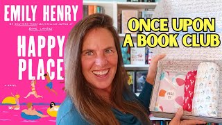 (nope, it's not my) Happy Place by Emily Henry | OUABC Reading Vlog & Unboxing | Feb 24