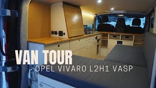 VAN TOUR - OPEL VIVARO L2H1 VASP et plein de conseils sur l’aménagement d’un van !