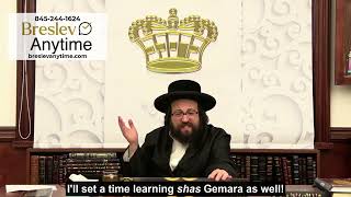 Rabbi Yoel Roth - Give it your best one day at a time