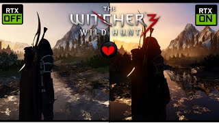 THE ULTIMATE WITCHER 3 RTX ON vs. RTX OFF COMPARISON | 30+ LOCATIONS