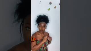 Simple hairstyle #shorts #naturalhair #reelsshorts #shortsyoutube #shortsfeed #youtubeshorts #short