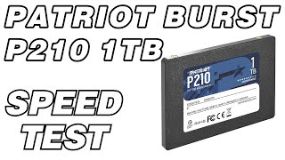 Patriot P210 SSD 1TB Speed Test