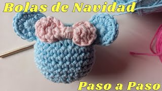 ☃️BOLA de Mickey Mouse tejido a crochet paso a paso FACIL y rápido para principiantes