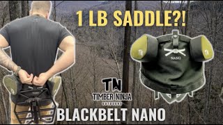 Timber Ninja Blackbelt Nano-The lightest saddle on the market!!