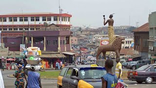 THIS CITY IN GHANA IS MORE THAN 300 YEARS OLD; OLDEN ARCHITECTURE AND MORE || WELCOME TO KSI ADUM