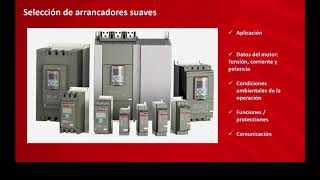 ABB Webinar. Arranques suaves PSE y PSTX