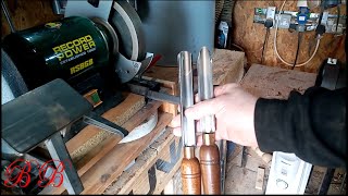 Continental Spindle Gouge grind answering a Subscriber question