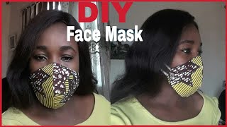 Easy face mask tutorial for beginners / No machine needed/DIY