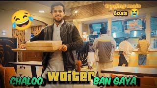 Trading main loss ho gaya 😭 friend waiter ban gaya 😂 fun with friends #madi Vlogger