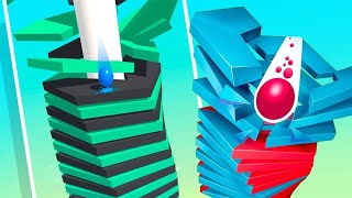 stack Ball crash platform live stream gameplay